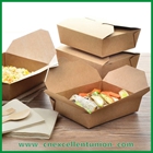 Kraft Paper Lunch Box Taking Away Box